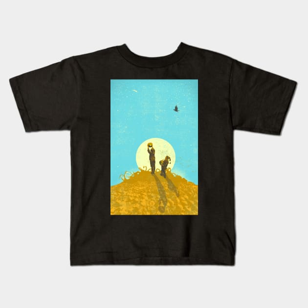 The great pumpkin Kids T-Shirt by Showdeer